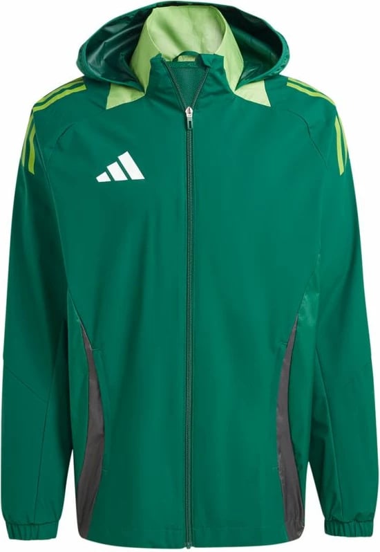 Jakne për futboll për meshkuj adidas, e gjelbër