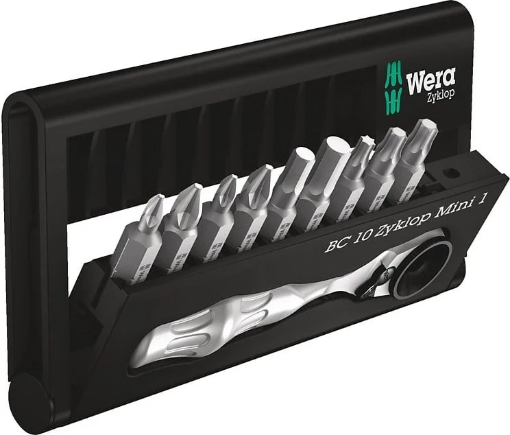 Set bitash Wera 05073645001, 9 copë