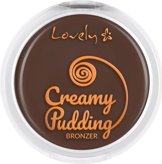 Bronzer kremoz për fytyrë dhe trup Lovely Creamy Pudding Bronzer 4, 15g për femra