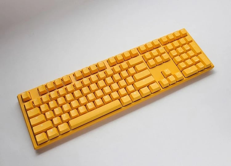 Tastierë Ducky One 3 Gaming USB QWERTY Anglisht Verdhë