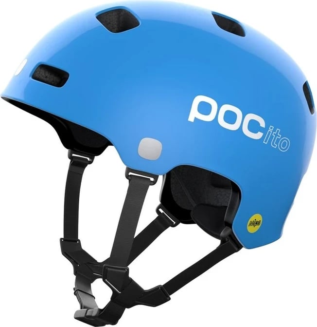 Helmetë POC POCito Crane MIPS për fëmijë, Kaltër