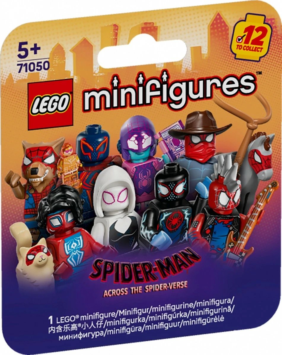 Minifigurë LEGO Spider-Man: Through the Multiverse 71050, 1 copë, plastikë