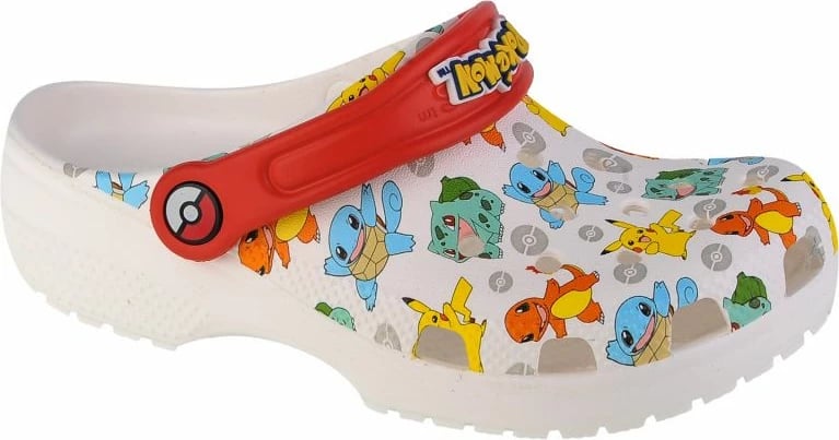 Papuqe për fëmijë Crocs, të bardha