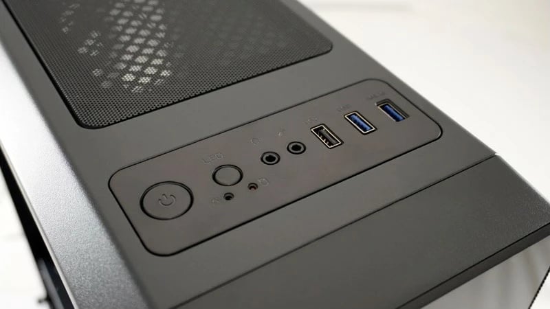 Kasë LC-Power 703B Quad-Luxx, midi tower, RGB