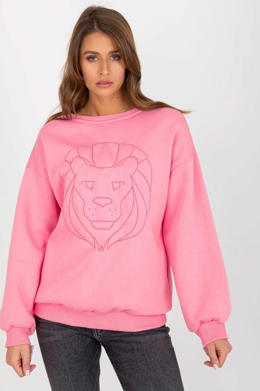 Sweatshirt për femra Ex Moda 174613, rozë