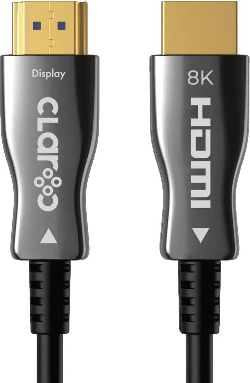 Kabëll HDMI Claroc 2.1 AOC 8K 120Hz 30 m, i zi