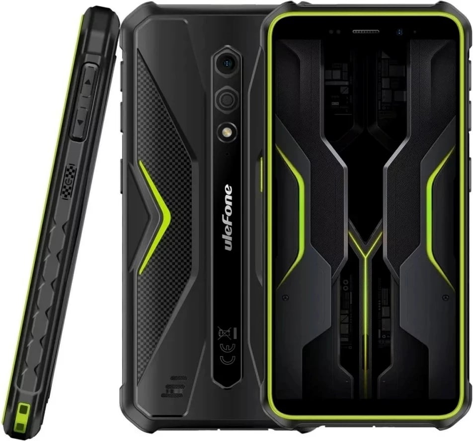 Celular Ulefone Armor X12 Pro, 4/64GB, i zi/gjelbër, pa karikues