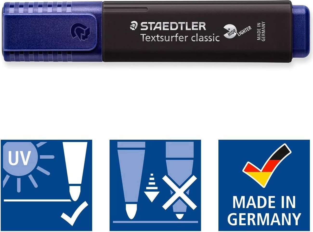 Set markera STAEDTLER 364 C, 10 copë, pastel, majë e pjerrët, tharje e shpejtë