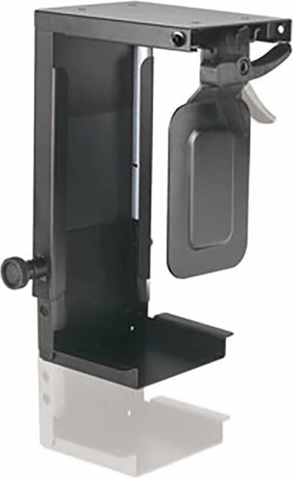 Montues tavoline per Neomounts CPU-D075BLACK, e zezë, për nën tavolinë, 5-10 cm