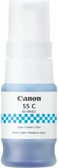 bojë rimbushëse printeri, Canon, GI-55C, 40 ml, origjinale, cian
