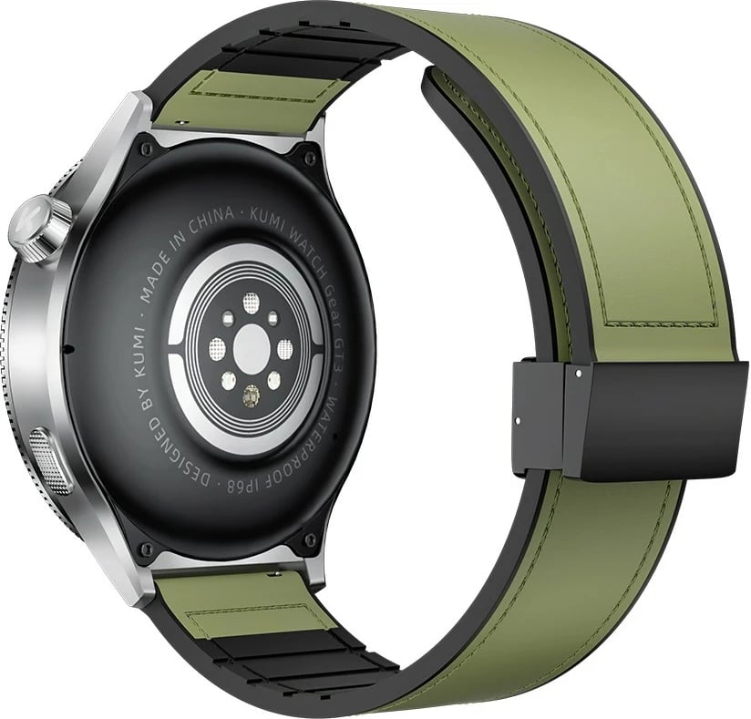 Smartwatch Kumi Gear GT3, 1.43", 300 mAh, Argjendtë