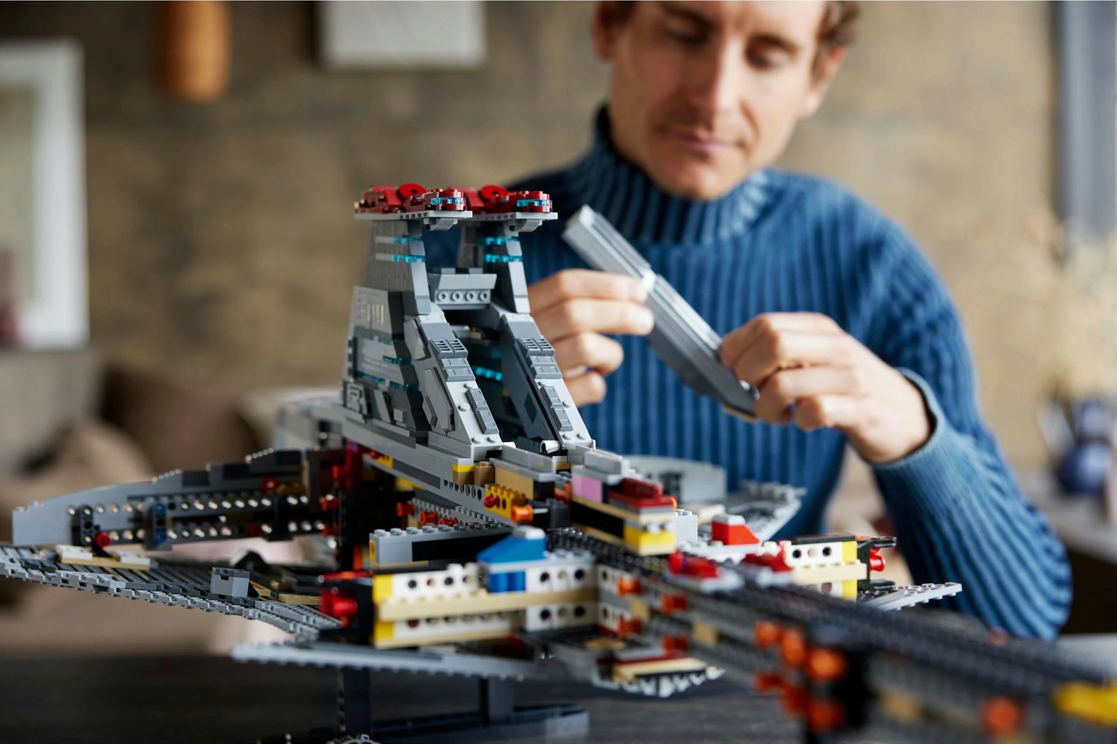 Set ndërtimi LEGO Star Wars Venator-Class Republic Attack Cruiser, 5374 pjesë, plastikë, shumëngjyrësh