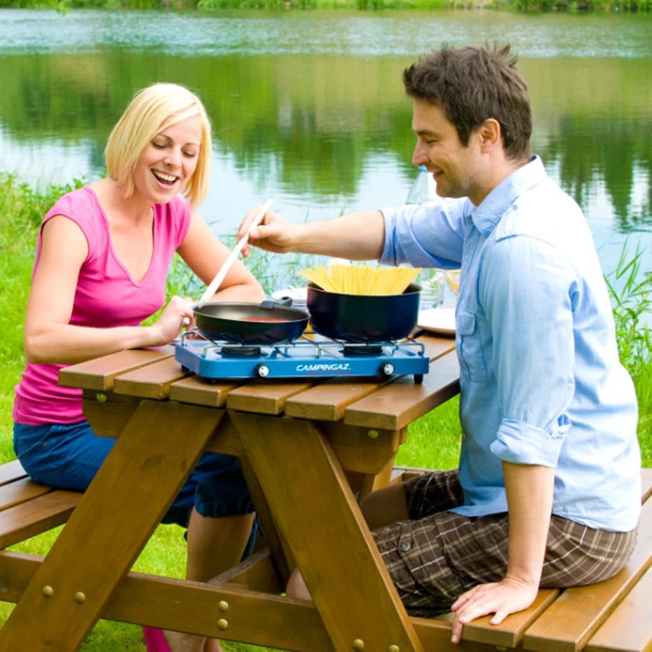 Shporet kampingu Campingaz, blu