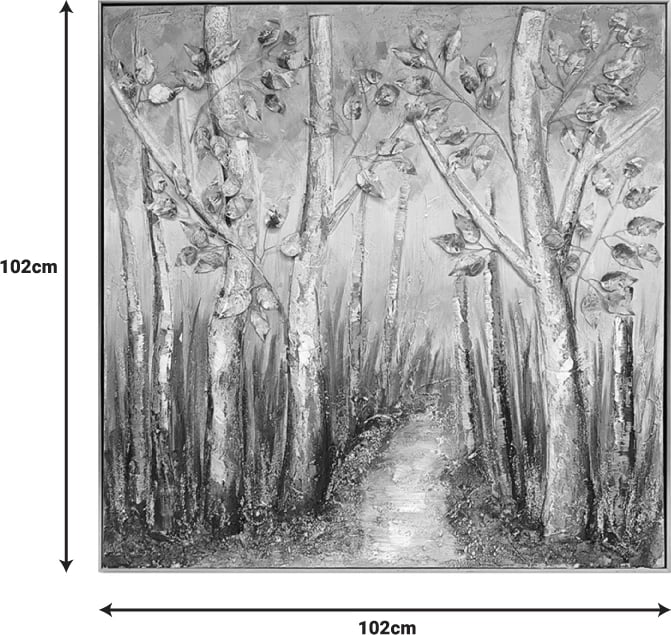 Pikturë kanavacë Leambre II Inart 102x4.5x102cm