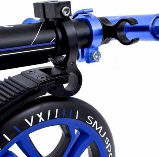 Scooter për të gjithë, SMJ, ngjyrë e zezë me blu dhe gri