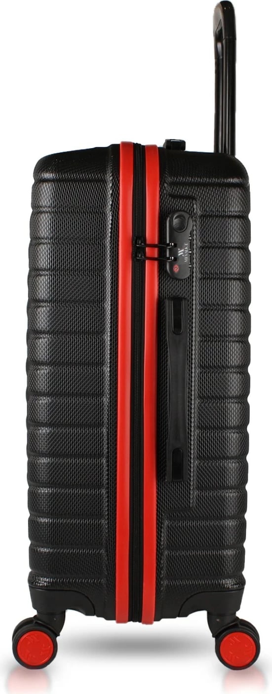 Set valixhesh (2 copë), Zoozie Bags, 5622, ngjyrë e zezë