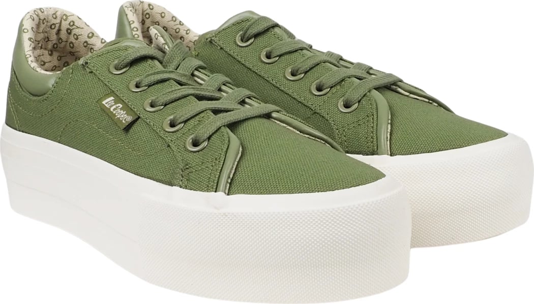 Këpucë për femra Lee Cooper, të gjelbra