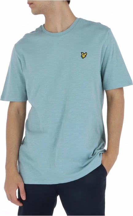 Maicë për meshkuj Lyle & Scott, blu e lehtë