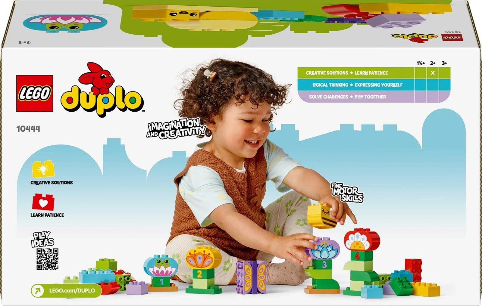 Lodra LEGO DUPLO TOWN 10444, 45 elemente, për fëmijë 2+ vjeç