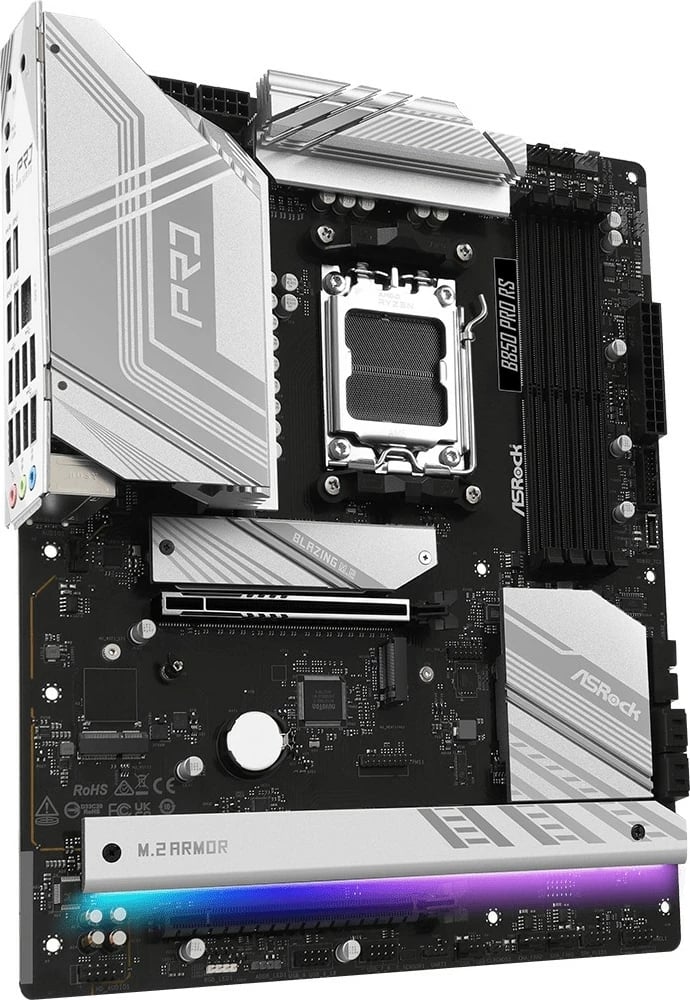 Pllakë amë ASRock B850 Pro RS, Socket AM5, DDR5, ATX