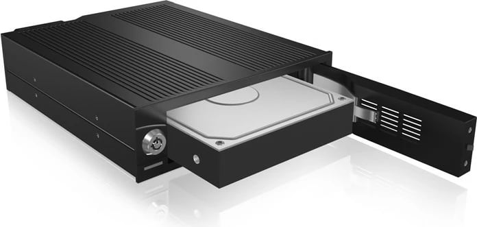 Kasë ICY BOX IB-170SK-B, 5.25", për HDD/SSD 3.5", SATA, e zezë