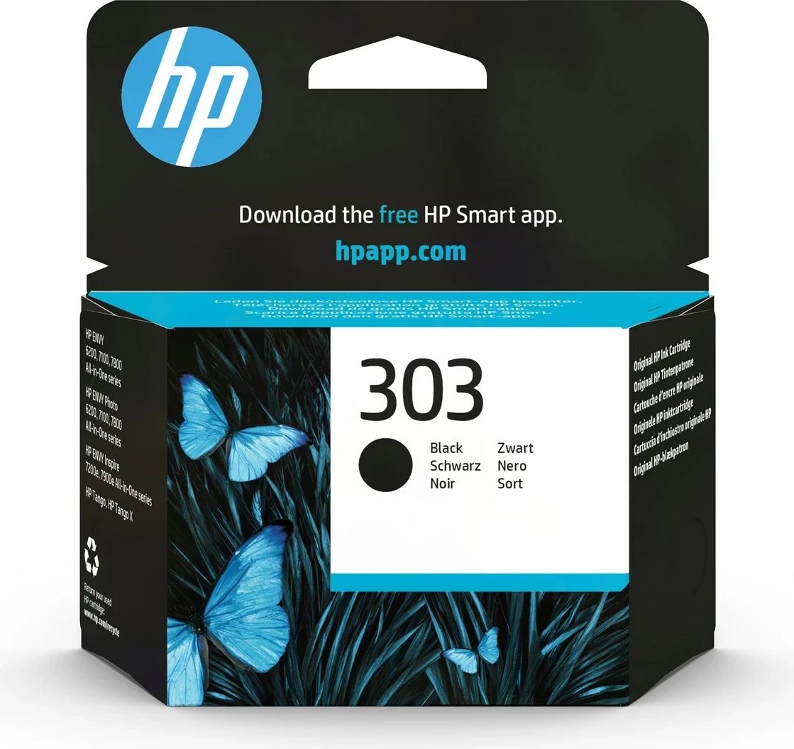 Toner HP 303, Origjinal, Ngjyrë e zezë