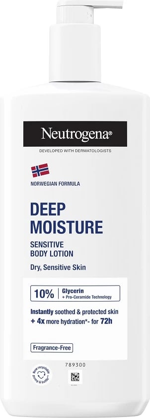 Emulsion trupor Neutrogena Norwegian Formula Deep Moisturizing Fragrance-Free 400ml