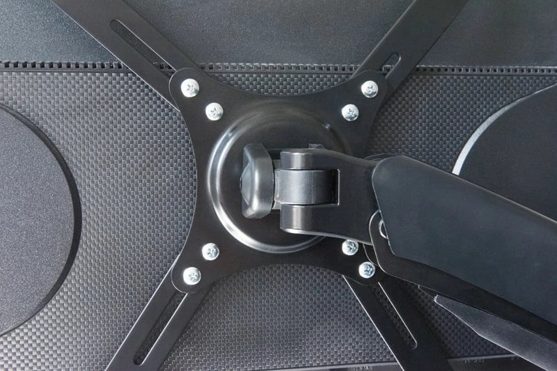 Adapter VESA për monitor pa vrima, Digitus DA-90347, 17-30 inç, 8 kg, i zi, set 4 copë