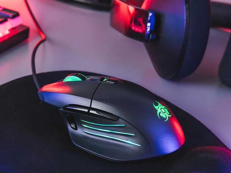 Maus Tracer GameZone ODIN RGB, 12000 DPI, 8 butona, i zi