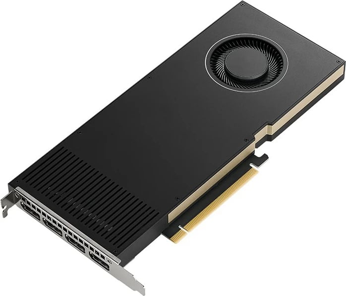 Kartelë grafike PNY RTX A4000, 16 GB, GDDR6, PCI Express x16 4.0, e zezë