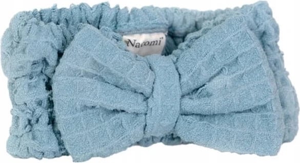 Bandë për flokë për femra Nacomi Microfiber Hairband blu, 1 copë
