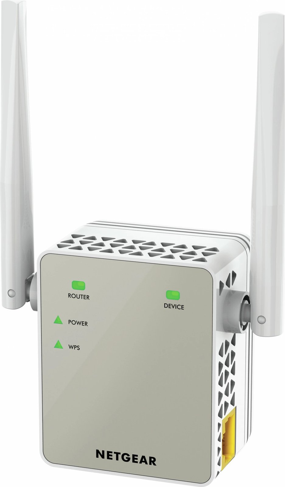WLAN repeater NETGEAR EX6120, 1200 Mbps, 2 antena, Wi-Fi 5, e bardhë