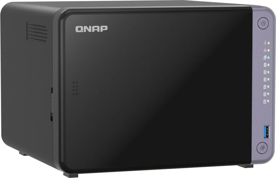 NAS desktop QNAP TS-632X-4G, 6 x 3.5", 4 GB RAM, 10GbE, i zi