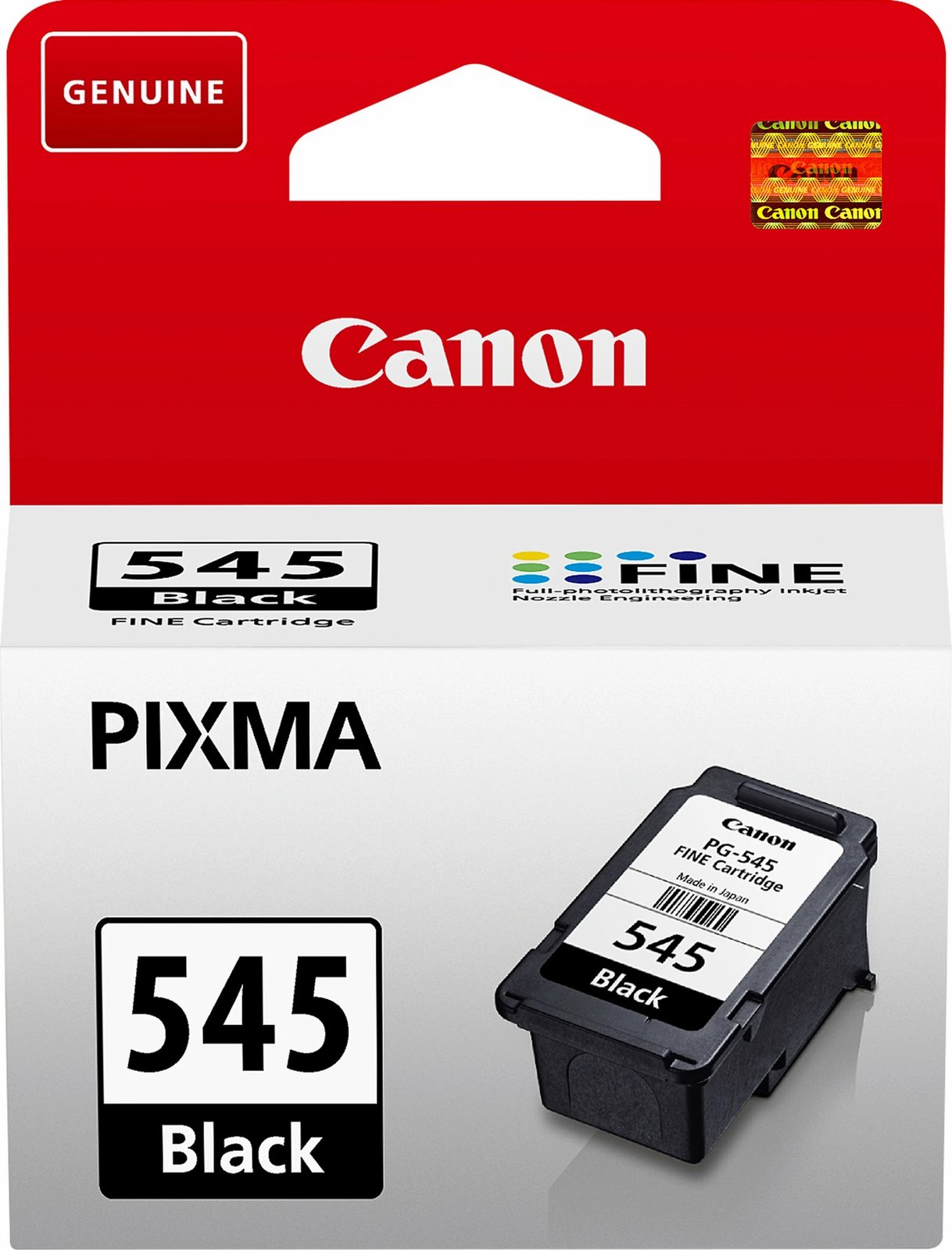 Patron Canon PG-545, Standard Yield, ngjyrë e zezë