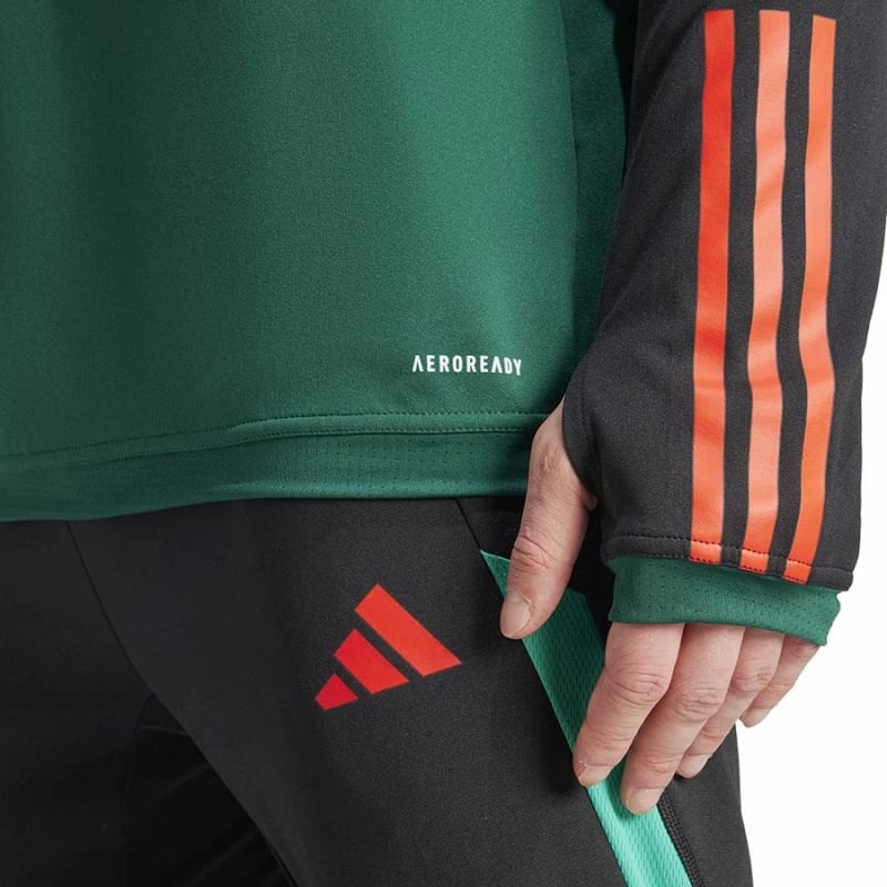 Duks për stërvitje futbolli adidas Manchester United, për meshkuj, jeshil