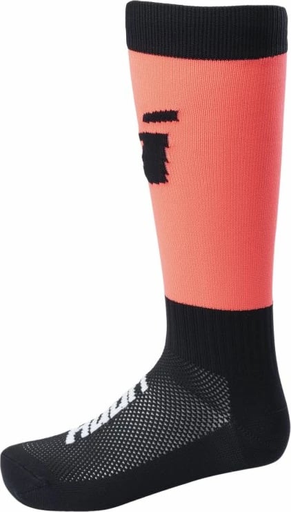 Çorape futbolli për fëmijë Huari, të zeza e të kuqe