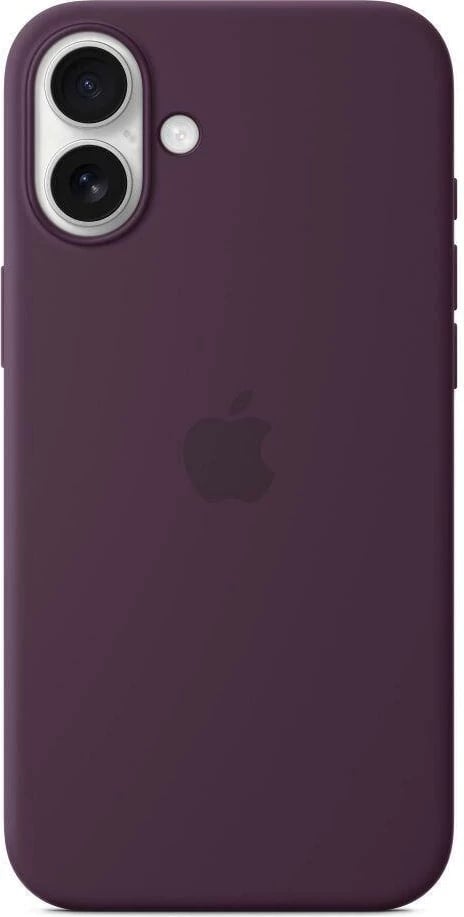 Apple iPhone 16 Plus Silicone Case with MagSafe, Plum
