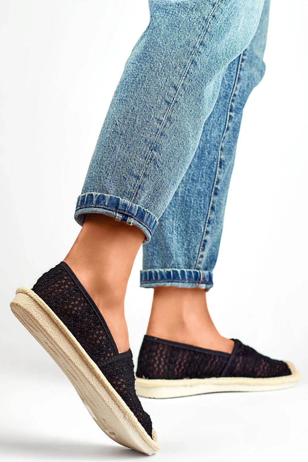 Espadrille PRIMO 197515, të zeza
