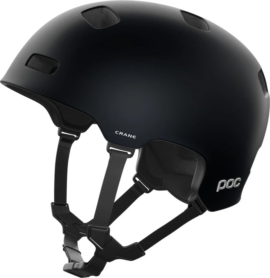 Helmetë POC Crane MIPS, për të rritur, e zezë