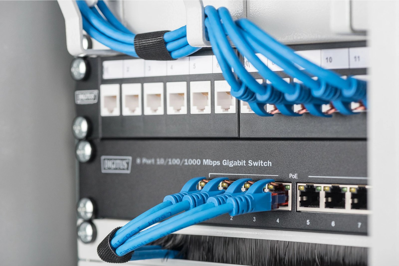 Switch Digitus 8-Port Gigabit PoE+ i zi