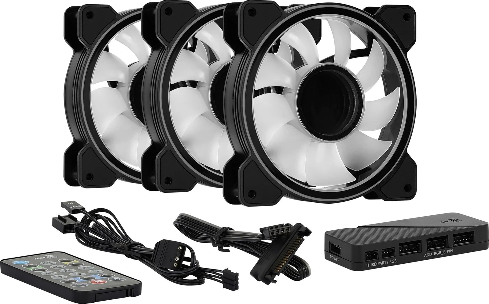 Set ftohësish Aerocool Mirage 12 ARGB PRO, të zi