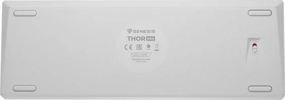 Tastierë mekanike Genesis Thor 660 G2, RGB, Gateron Brown, e bardhë