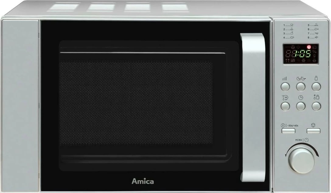 Furrë me mikrovalë Amica AMGF20E2I, 20L, Grill, Argjend