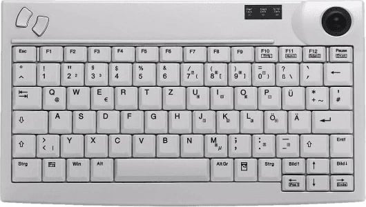 Tastierë mekanike Cherry AK-440, Tenkeyless, Wired, USB, QWERTZ, e bardhë