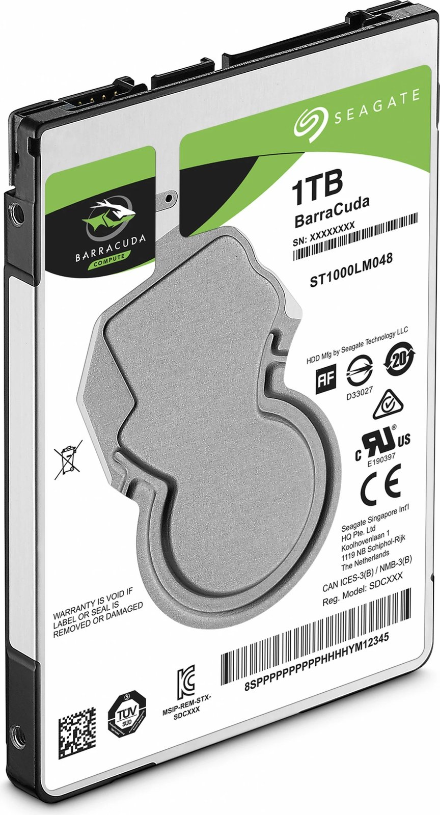 Hard Disk Seagate Barracuda, 1 TB, 2.5"