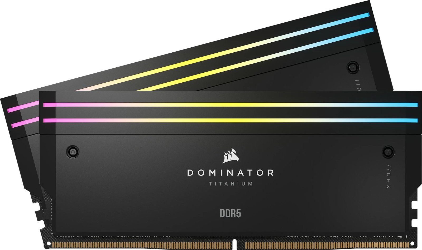 RAM Memorje Corsair Dominator Titanium RGB 64GB (2x32GB) DDR5 6000MHz, me drita RGB