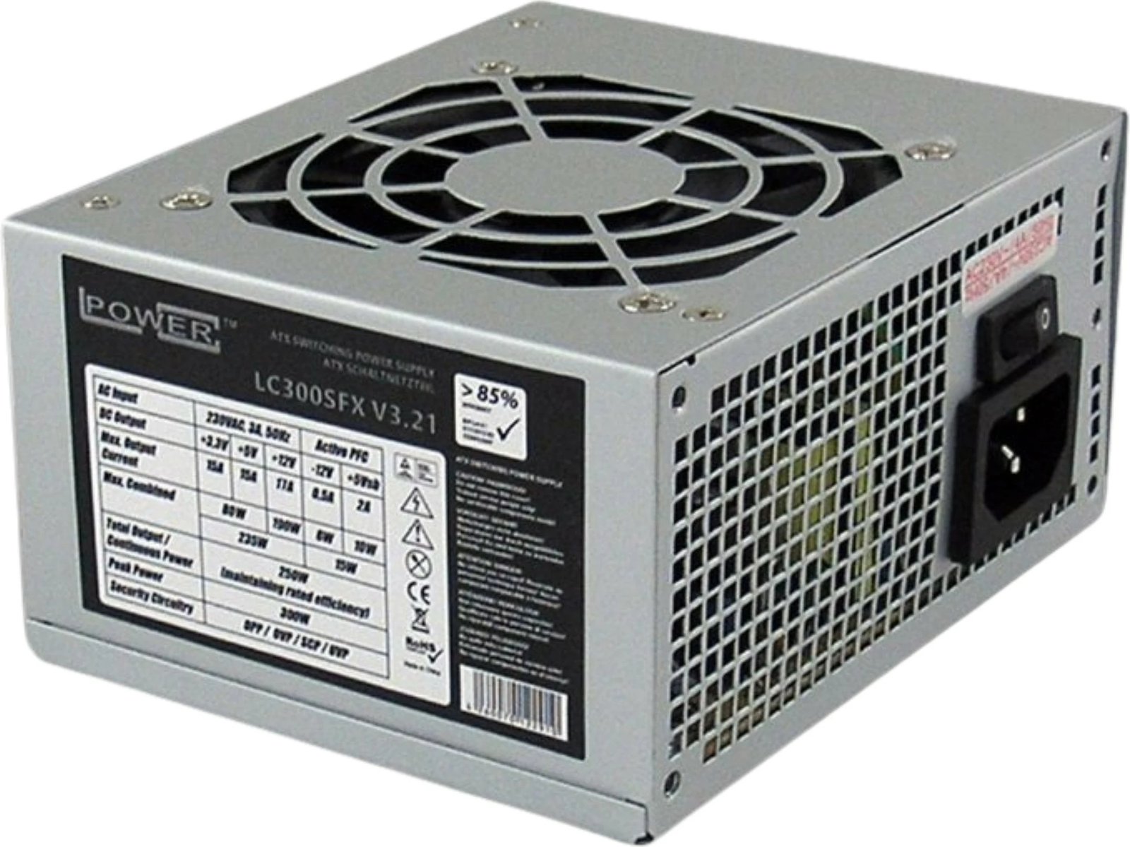 Kasë LC-Power LC-1400mi Mini Tower, 200W, micro ATX/Mini-ITX, e zezë