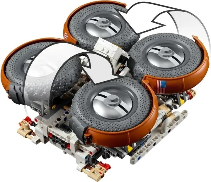 Set LEGO Technic 42182 NASA Apollo Lunar Roving Vehicle