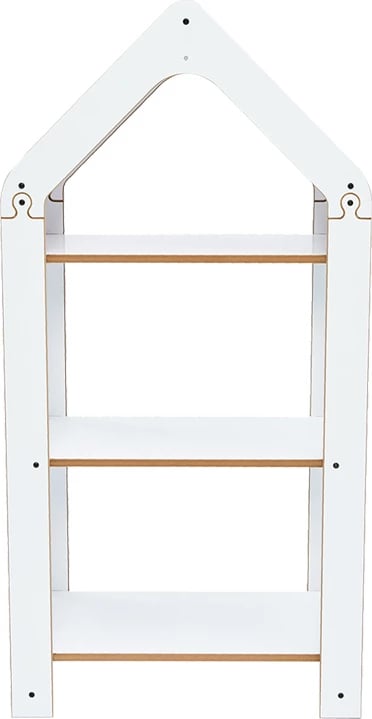 Raft Montessori Zoilen I bardhë-rozë mdf 50x30x100cm