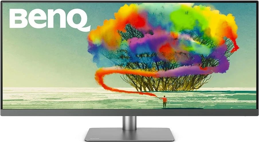 Monitor Benq PD3420Q, 34 inç, QHD, IPS, 5ms, HDMI/DP, Zezë/Çelik